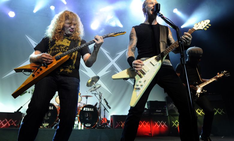 Dave Mustaine le dio duro a Metallica