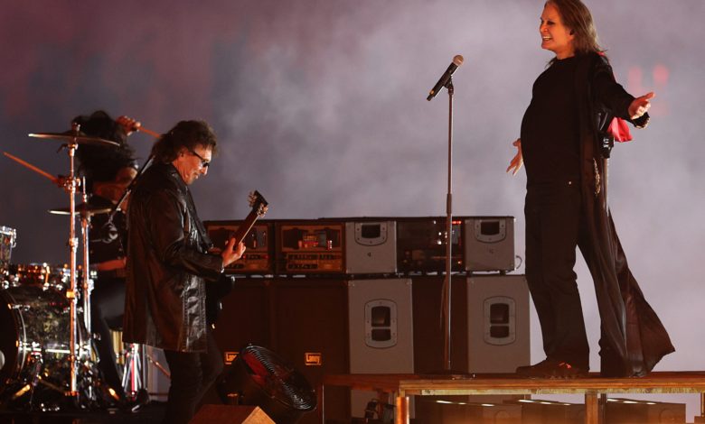 Ozzy Osbourne reapareció con Tony Iommi
