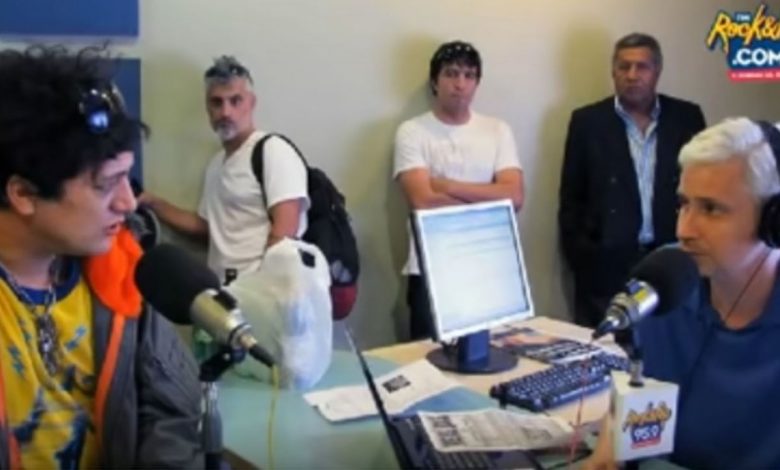 Pity Álvarez sacó un arma en un programa de radio
