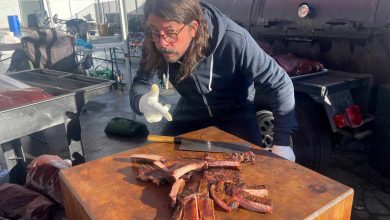 Dave Grohl parrillada 400 personas