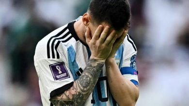 Mensaje Messi derrota