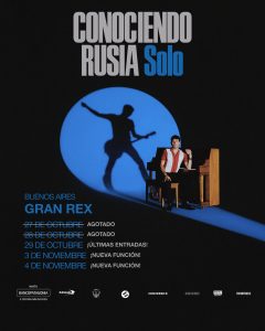 Conociendo Rusia suma fechas en Buenos Aires