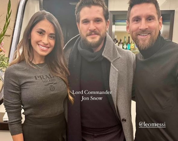 Messi, Antonela y Lord