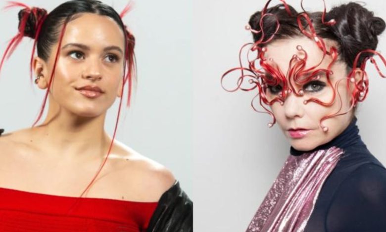 Björk y Rosalía