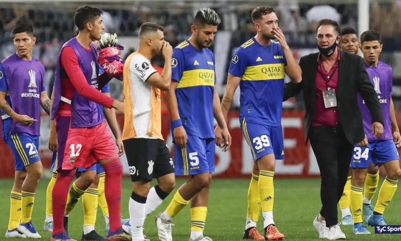 Boca perdió ante Corinthians en Brasil