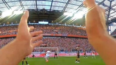 El fútbol europeo estrenó las "bodycam"
