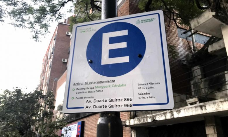 Aumenta el estacionamiento medido en Córdoba Capital