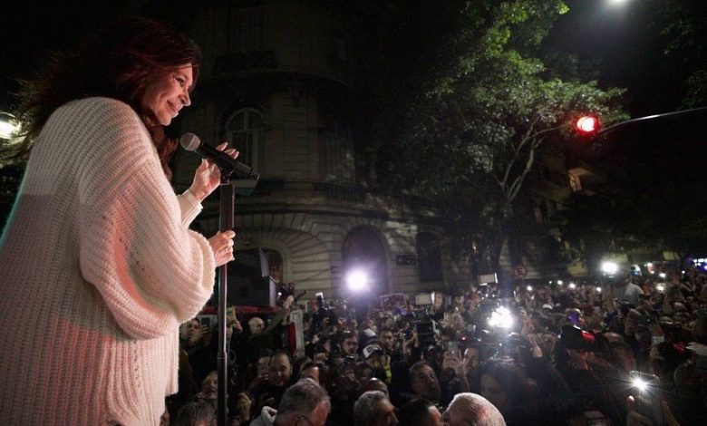 Cristina Fernández de Kirchner habló desde su casa