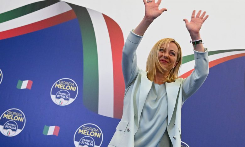 Giorgia Meloni ganó las elecciones en Italia