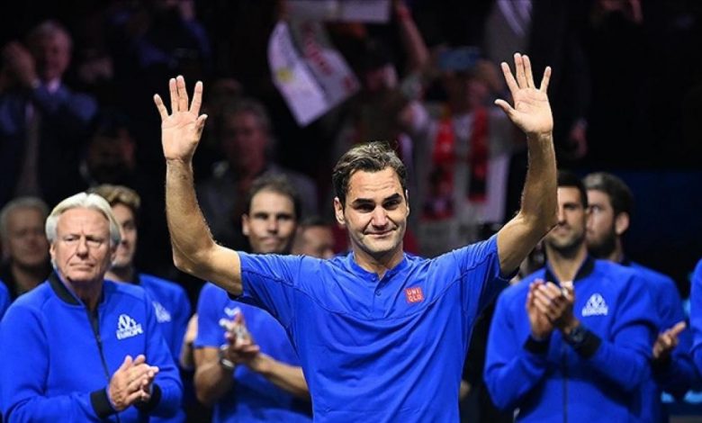 Roger Federer se retiró del tenis profesional