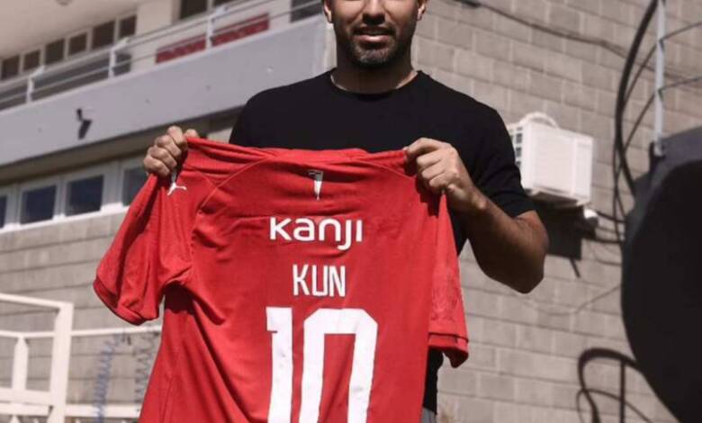 El Kun Agüero jugará en el clásico de Independiente y Racing
