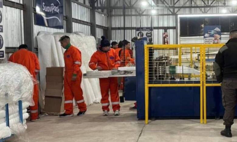 Instalaron una fábrica de papel higiénico en una cárcel argentina