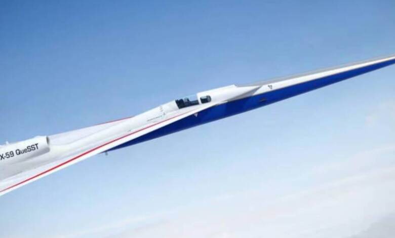 X-59, el avión supersónico silencioso