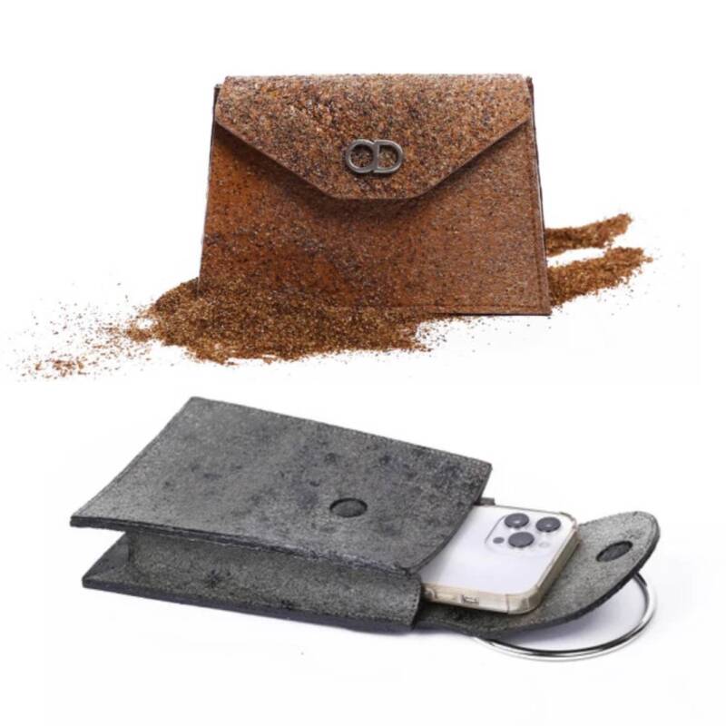 Las carteras argentinas hechas con cenizas de asado y residuos que fascinaron a Máxima Zorreguieta