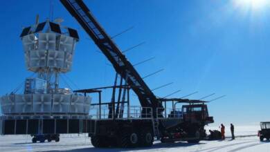 Detectan señales de radio inusuales bajo el hielo en la Antártida