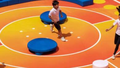 LEGO y Nike crearon un parque infantil en Shanghai