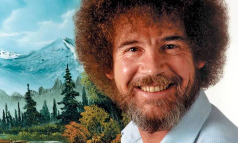 Subastan pinturas de Bob Ross para financiar la TV pública de Estados Unidos