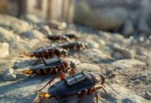 Alemania planea lanzar cucarachas espías