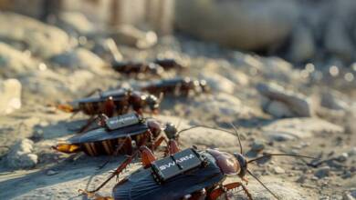 Alemania planea lanzar cucarachas espías