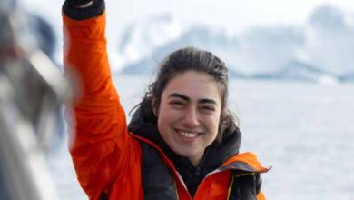 Tamara Klink, la primera latinoamericana en cruzar sola el peligroso Paso del Noroeste