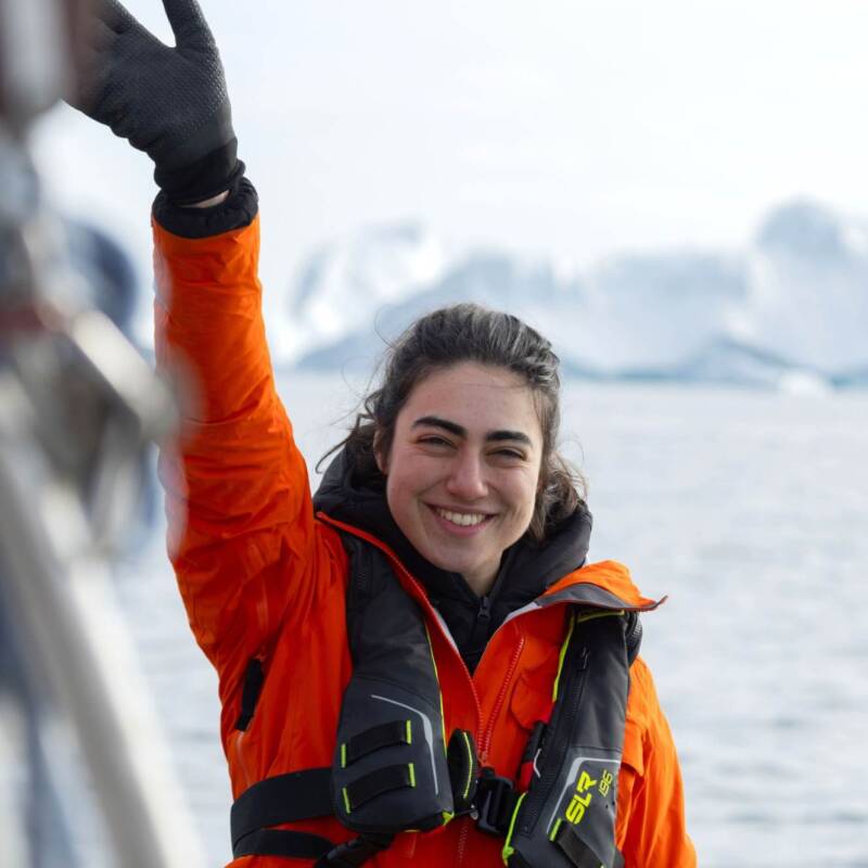 Tamara Klink, la primera latinoamericana en cruzar sola el peligroso Paso del Noroeste