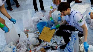 En Japón, juntar basura es un deporte
