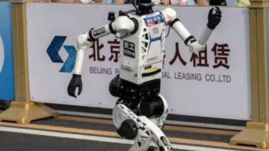 Un robot superó la marca histórica en la media maratón de Beijing