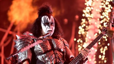 cómo se maquillan los músicos de Kiss